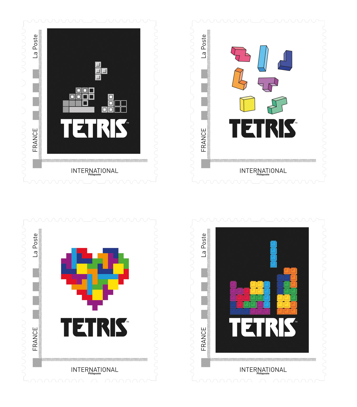 La Poste en mode Tetris ®