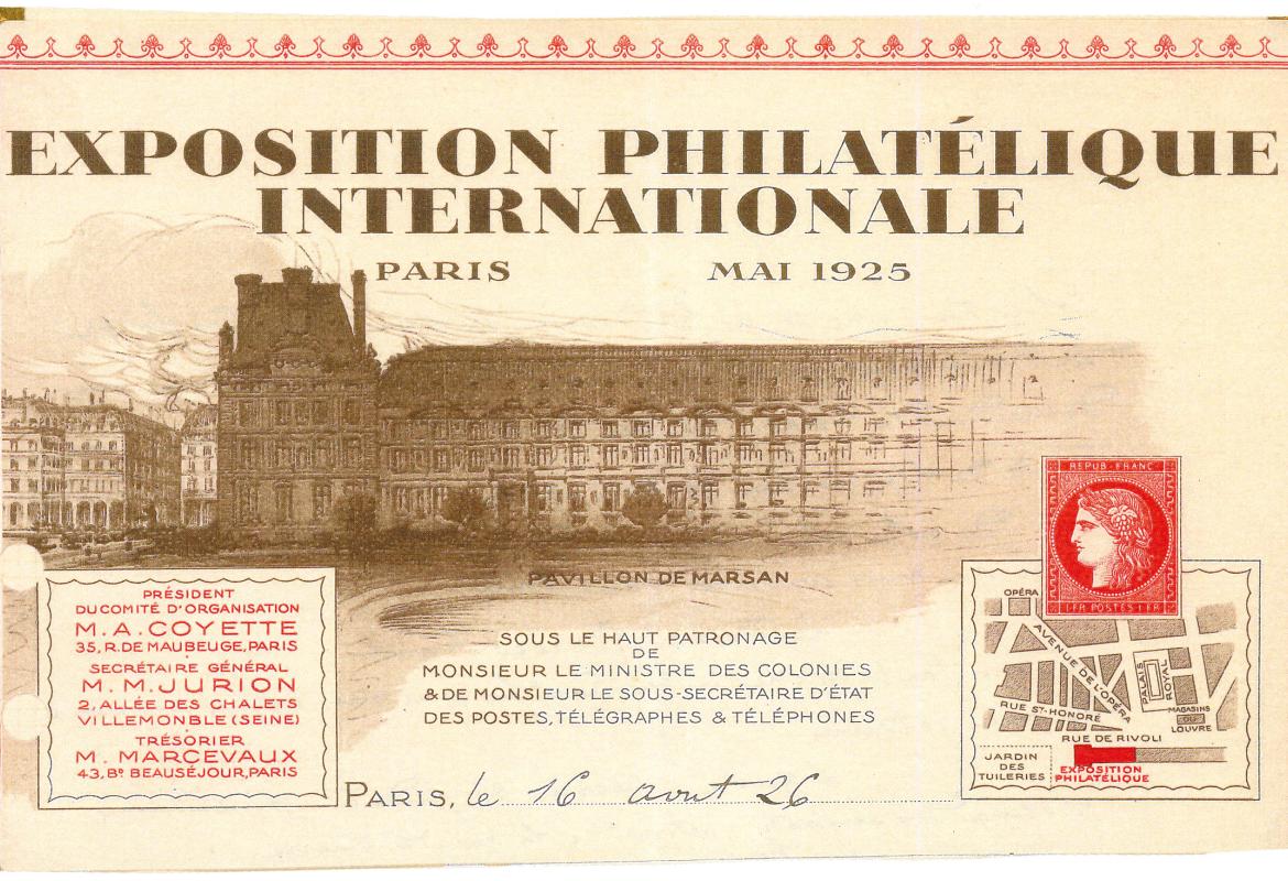 Paris 1925 : le premier bloc-feuillet philatélique du monde