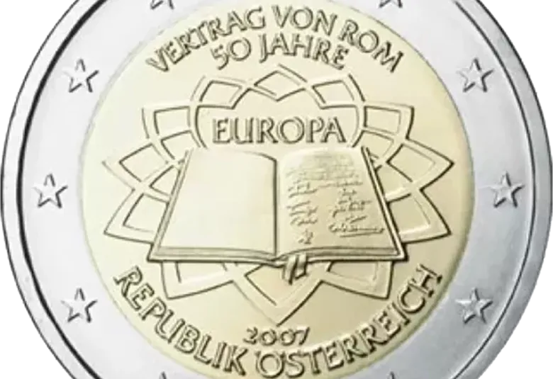 Autriche 2004, 2 euros 50 ans du traité de Rome