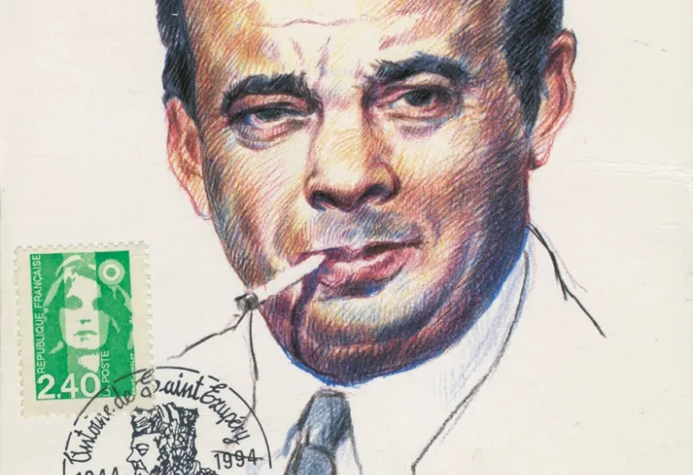 portrait d'Antoine de Saint-Exupéry 