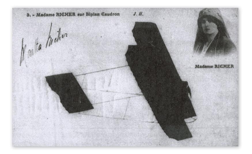Marthe Richard, aviation et maisons closes
