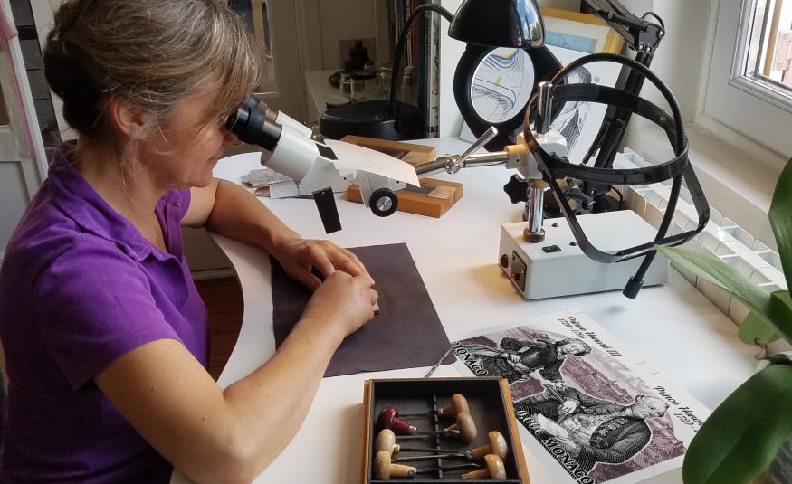  Sophie Beaujard, dessinatrice et graveuse