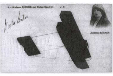 Marthe Richard, aviation et maisons closes