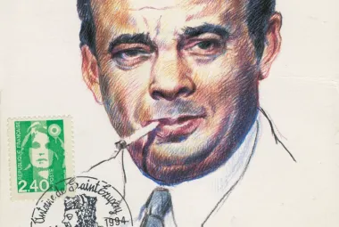 portrait d'Antoine de Saint-Exupéry 